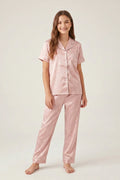 BLS - Be My Love Satin Pajama Set - Pink