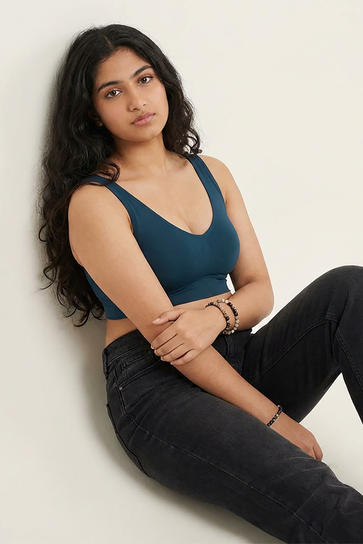 BLS - Big Girl Non Wired And Padded - Navy Blue — image 1 — Meeshop Pakistan