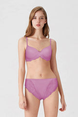BLS - Breathable Wired And Light Padded Bra - Piony view 1