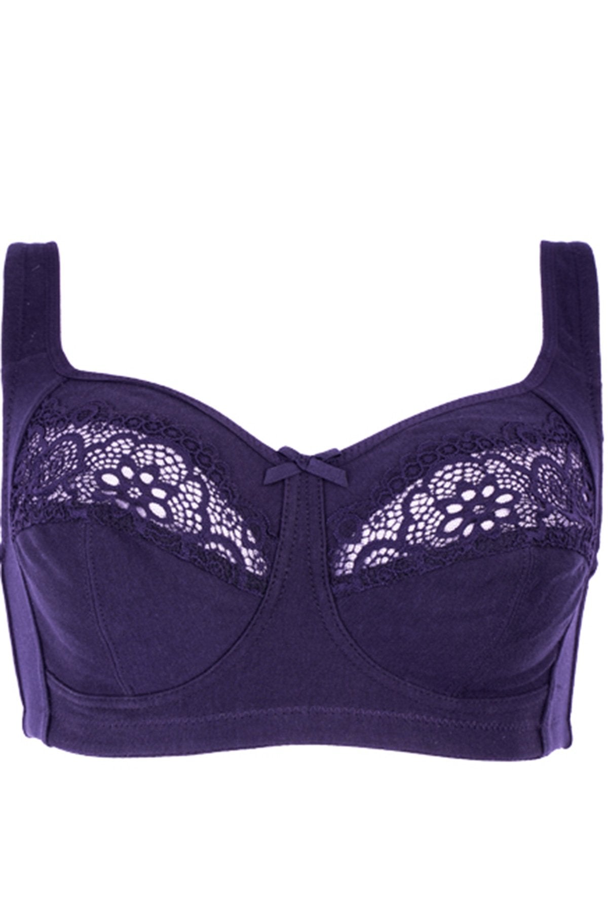 BLS - Cece Non Wired And Non Padded Cotton Bra - Blue — image 1 — Meeshop Pakistan