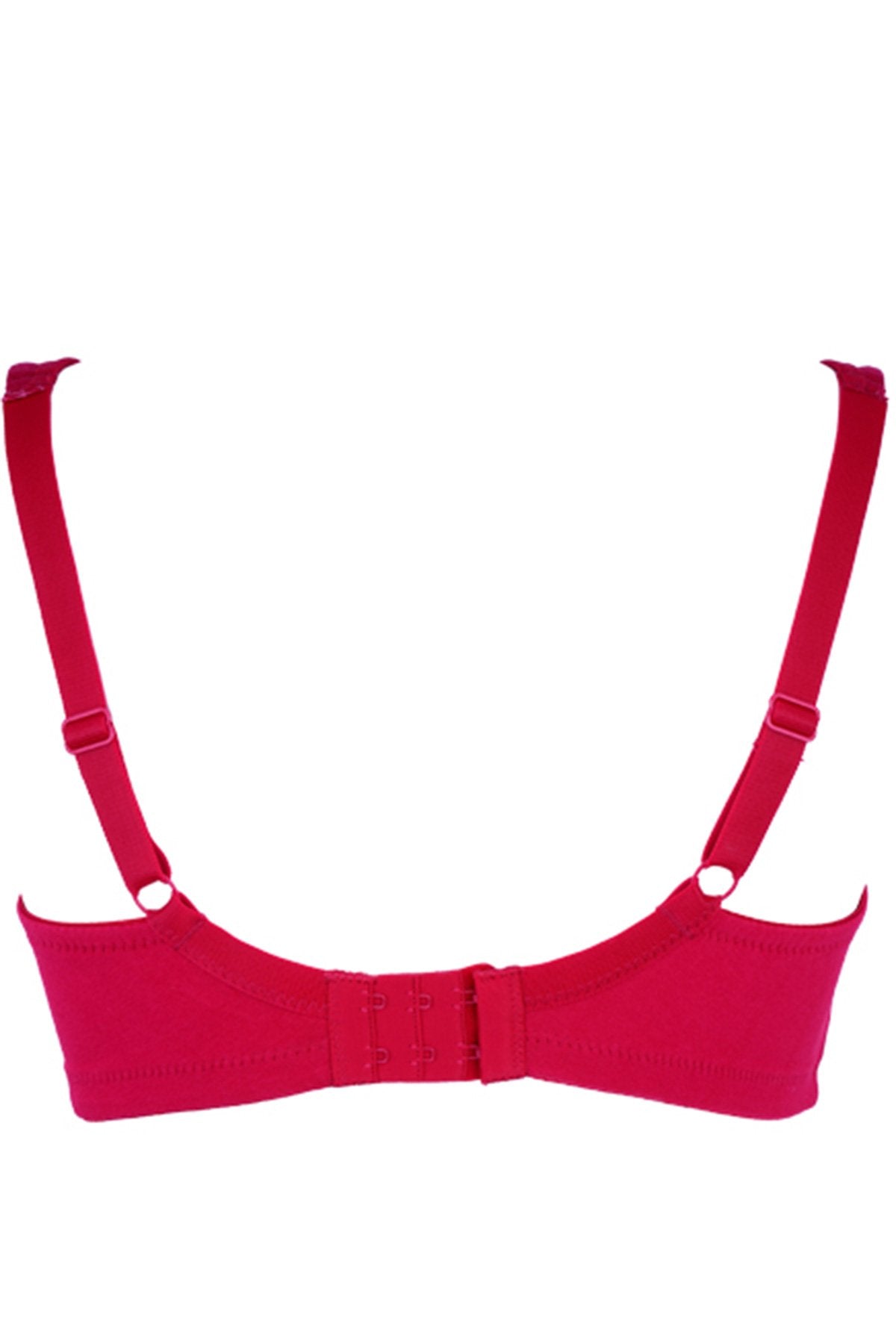 BLS - Cece Non Wired And Non Padded Cotton Bra - Burgundy — image 2 — Meeshop Pakistan
