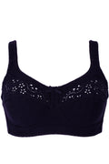 BLS - Clarise Non Wired And Non Padded Cotton Bra - Black