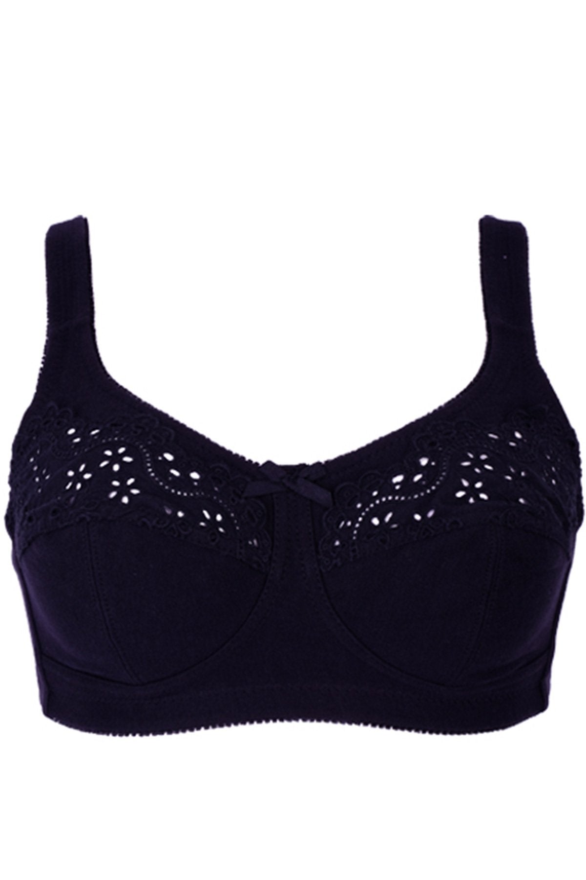 BLS - Clarise Non Wired And Non Padded Cotton Bra - Black — image 1 — Meeshop Pakistan