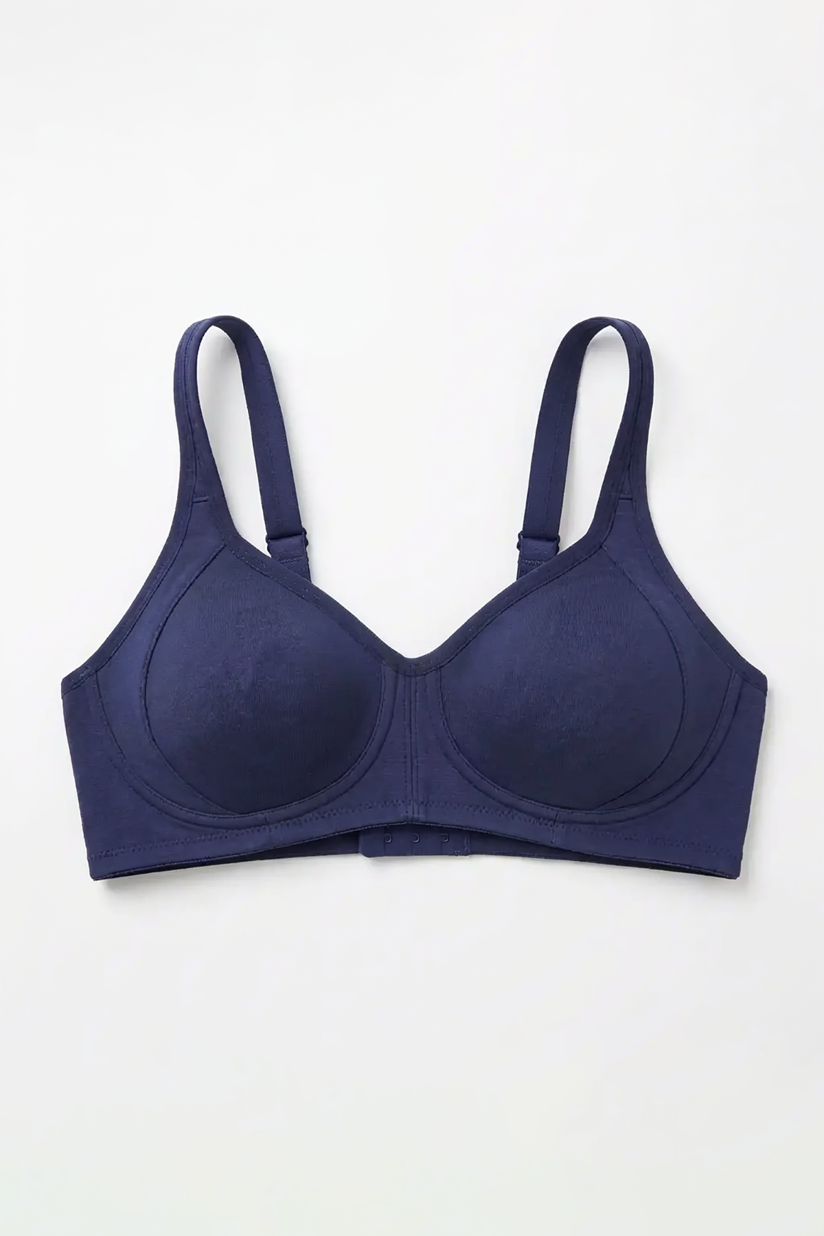 BLS - Calantha Non Wired And Non Padded Cotton Bra - Navy Blue — image 4 — Meeshop Pakistan