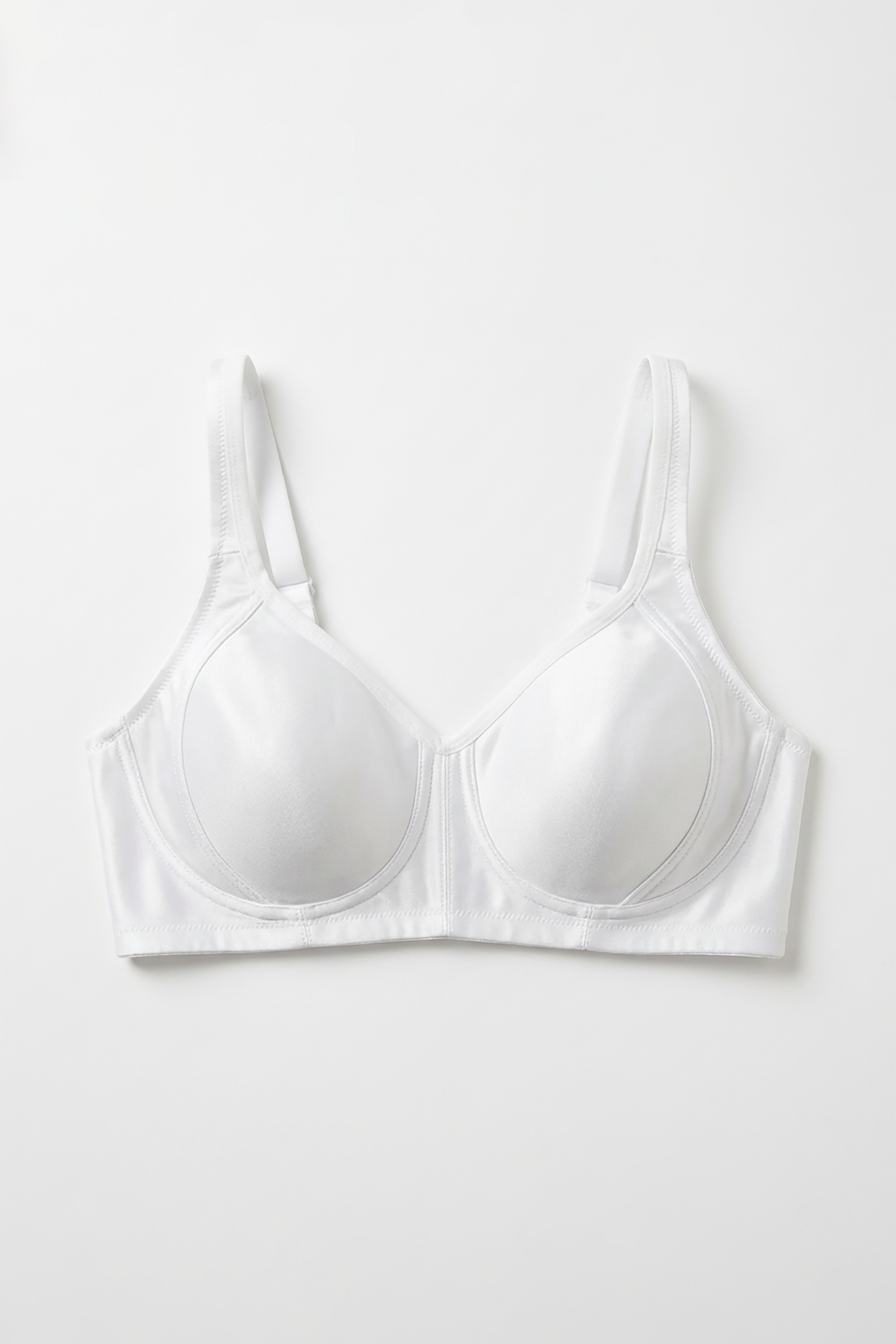 BLS - Calantha Non Wired And Non Padded Cotton Bra - White — image 4 — Meeshop Pakistan
