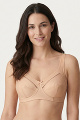 BLS - Cali Non Wired And Non Padded Cotton Bra - Cappuccino view 1