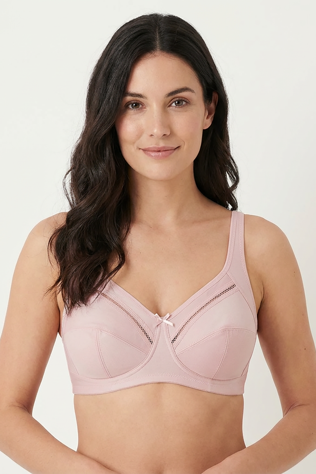 BLS - Cali Non Wired And Non Padded Cotton Bra - Pink — image 1 — Meeshop Pakistan