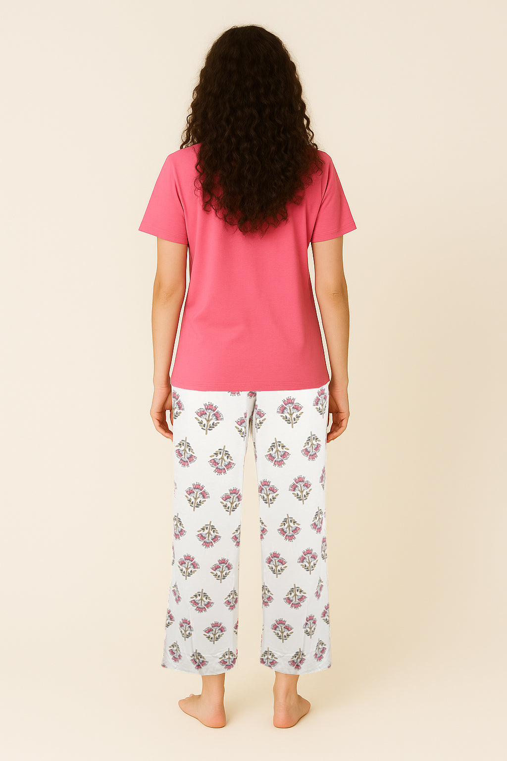 BLS - Camellia Viscose Pajama Set — image 2 — Meeshop Pakistan