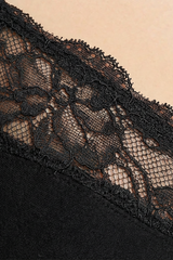 BLS - Cansu Non Wired And Non Padded Cotton Bra - Black view 4