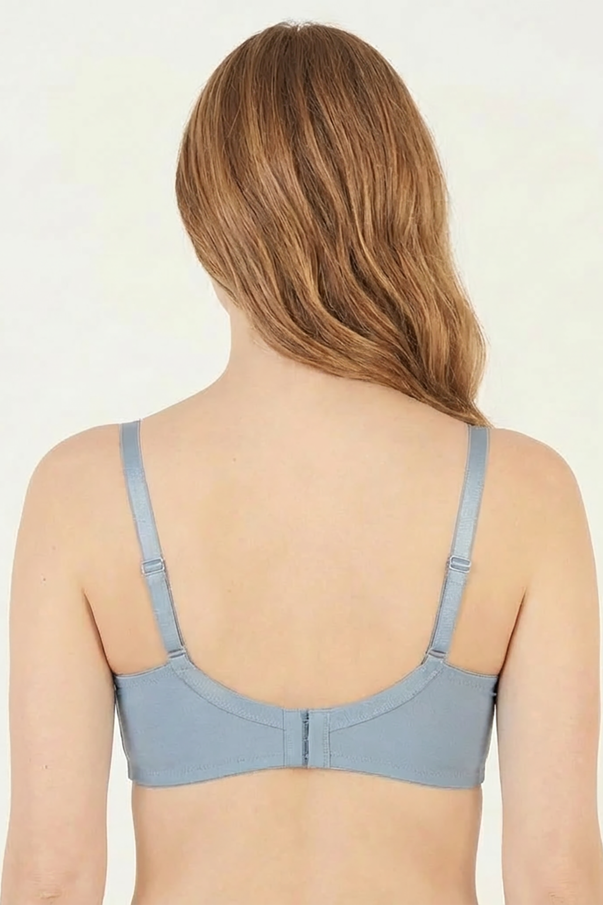 BLS - Cansu Non Wired And Non Padded Cotton Bra - Soft Blue — image 2 — Meeshop Pakistan