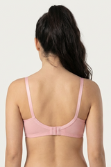 BLS - Caprina Non Wired And Non Padded Cotton Bra - Cosmo Pink view 2