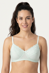BLS - Caprina Non Wired And Non Padded Cotton Bra - Mint view 1