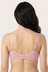 BLS - Caprina Non Wired And Non Padded Cotton Bra - Soft Pink view 2