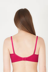 BLS - Caryce Non Wired And Padded Bra - Fuchia view 2