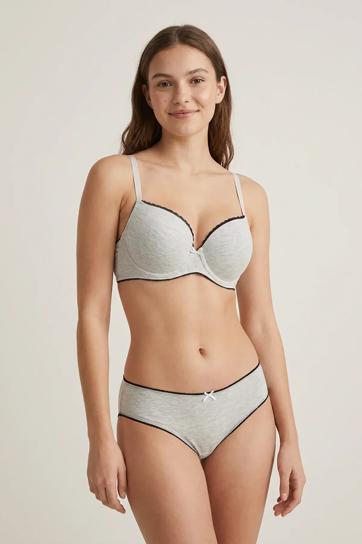 BLS - Cassia Cotton Brief - Gray — image 1 — Meeshop Pakistan