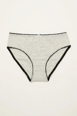 BLS - Cassia Cotton Brief - Gray view 3