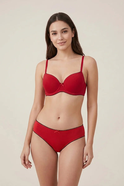 BLS - Cassia Cotton Brief - Red