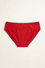 BLS - Cassia Cotton Brief - Red view 2