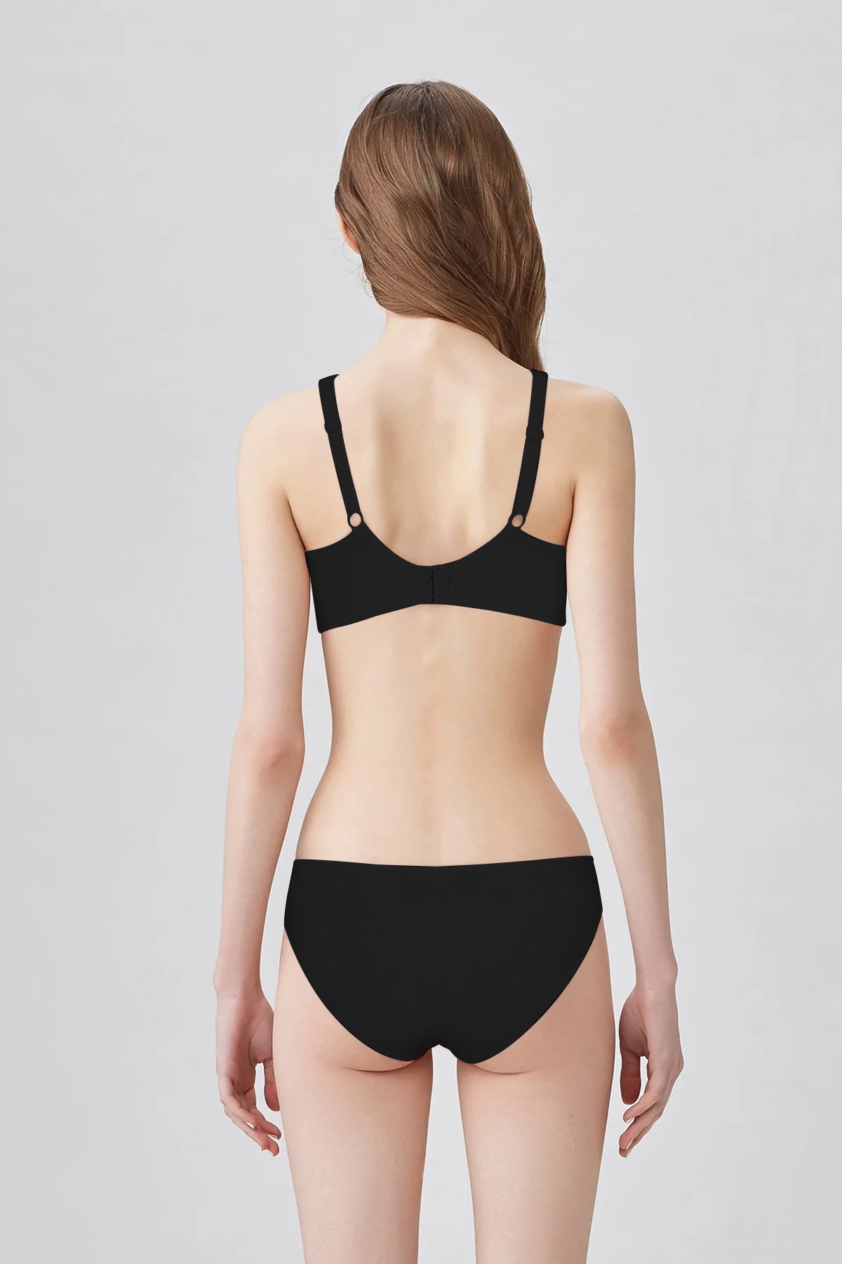 BLS - Cece Non Wired And Non Padded Cotton Bra - Black — image 2 — Meeshop Pakistan
