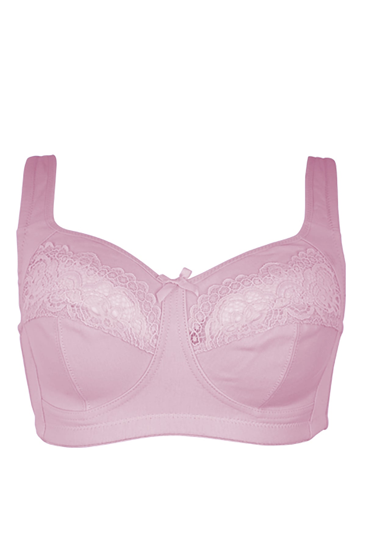 BLS - Cece Non Wired And Non Padded Cotton Bra - Pink — image 3 — Meeshop Pakistan