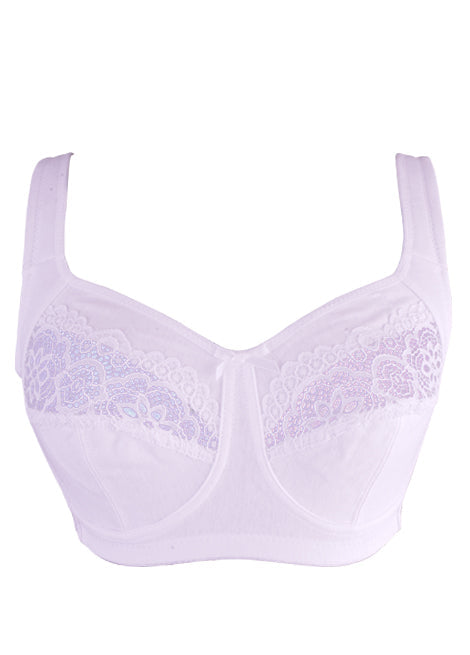 BLS - Cece Non Wired And Non Padded Cotton Bra - White — image 1 — Meeshop Pakistan