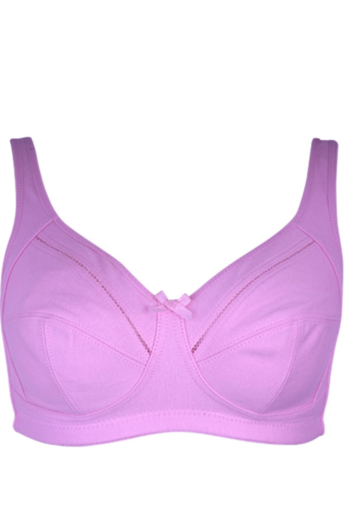 BLS - Celia Non Wired And Non Padded Cotton Bra - Pink — image 1 — Meeshop Pakistan