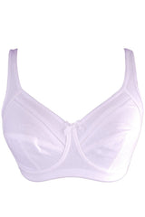 BLS - Celia Non Wired And Non Padded Cotton Bra - White view 1