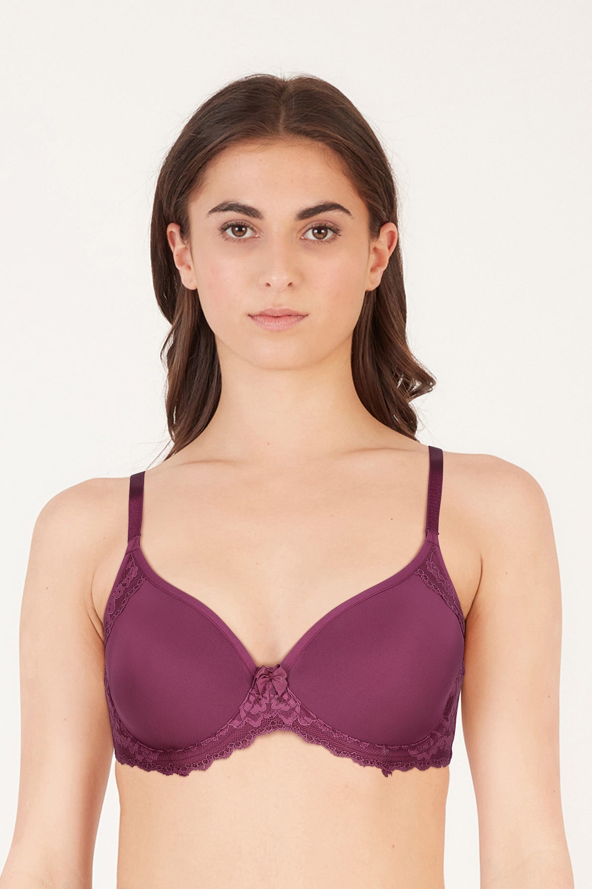 BLS - Celine Wired And Light Padded Bra - Respberry — image 1 — Meeshop Pakistan