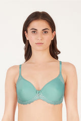 BLS - Celine Wired And Light Padded Bra - Sea Green view 1