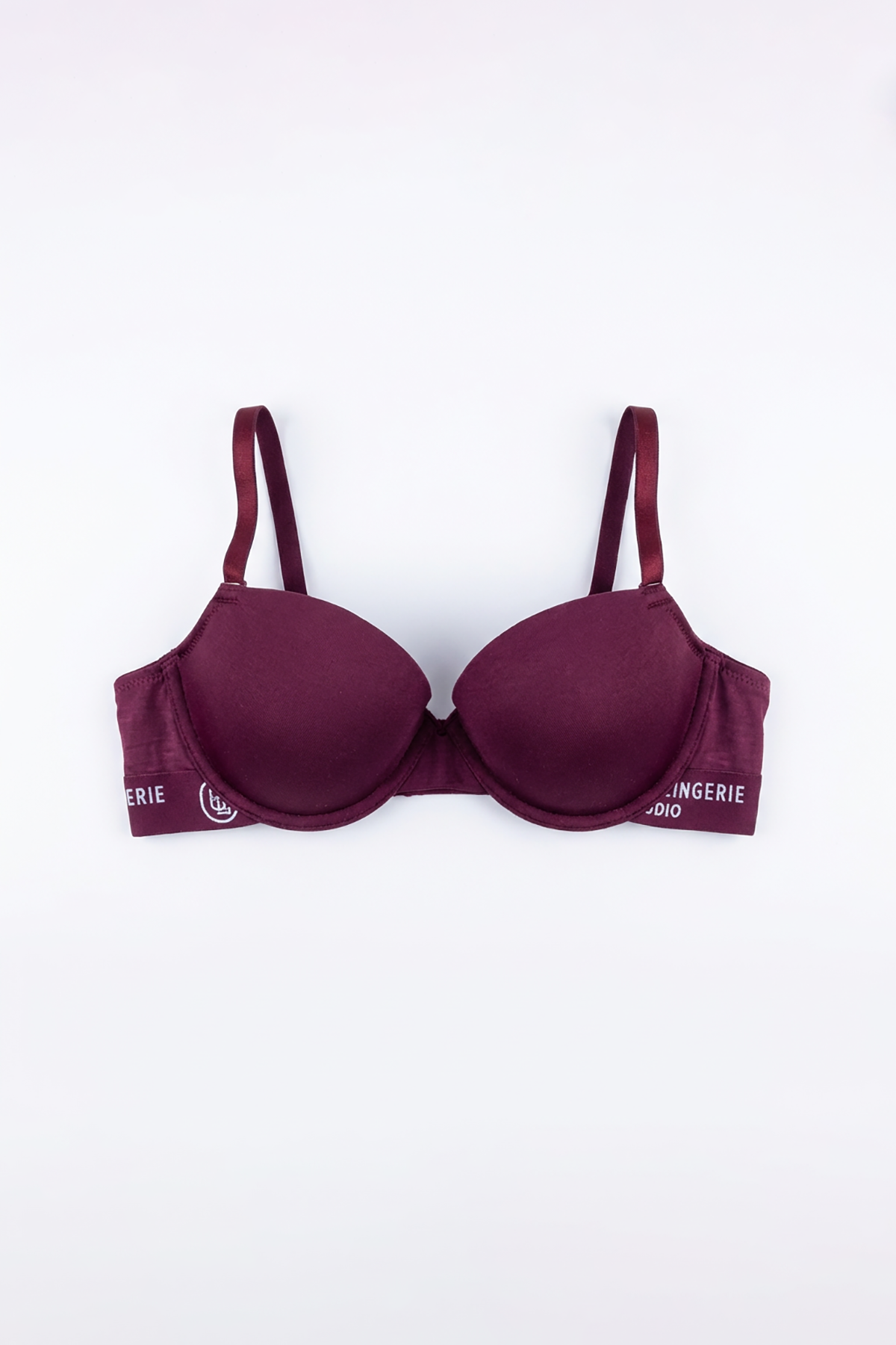 BLS - Cheree Wired And Padded Cotton Bra - Berry — image 4 — Meeshop Pakistan