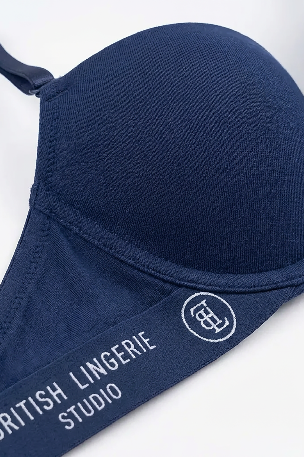 BLS - Cheree Wired And Padded Cotton Bra - Blue — image 3 — Meeshop Pakistan