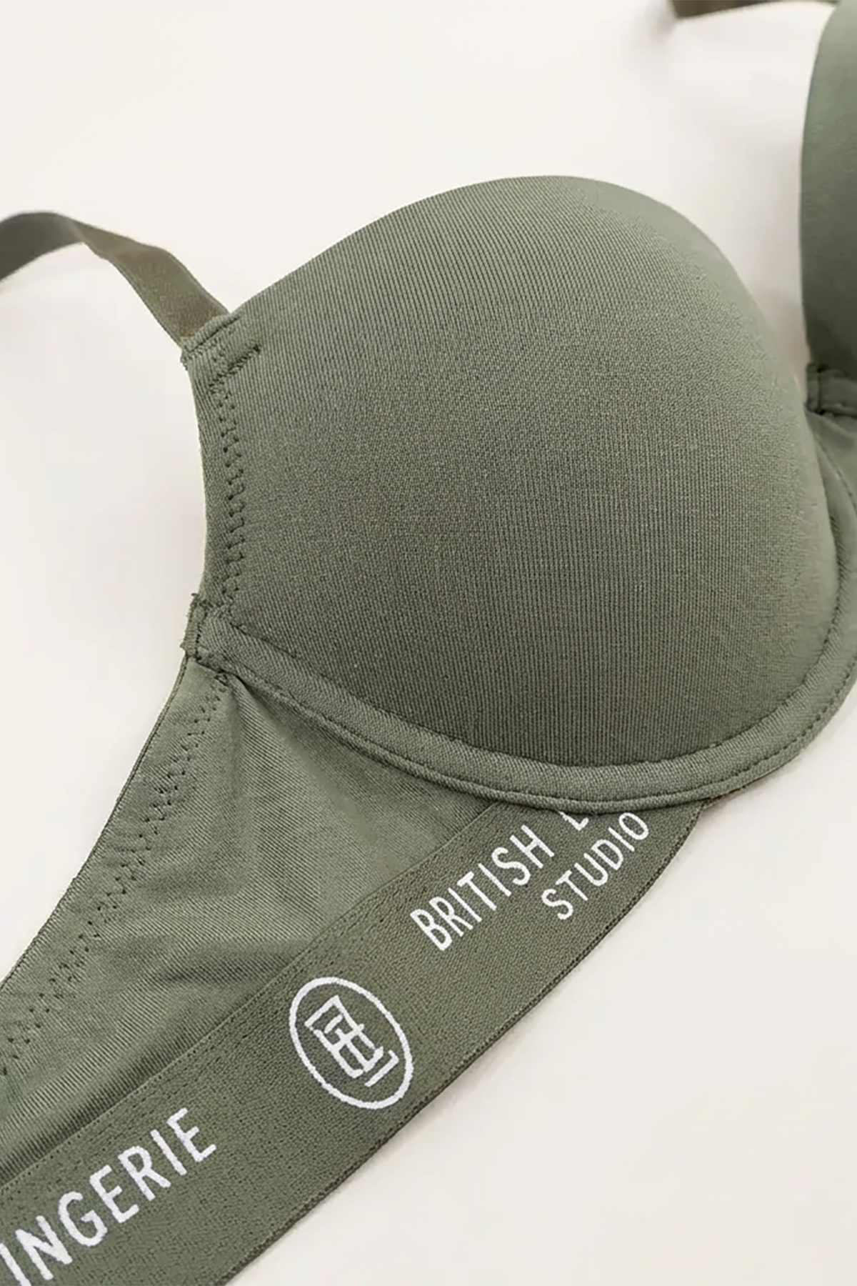 BLS - Cheree Wired And Padded Cotton Bra - Leaf Green — image 3 — Meeshop Pakistan