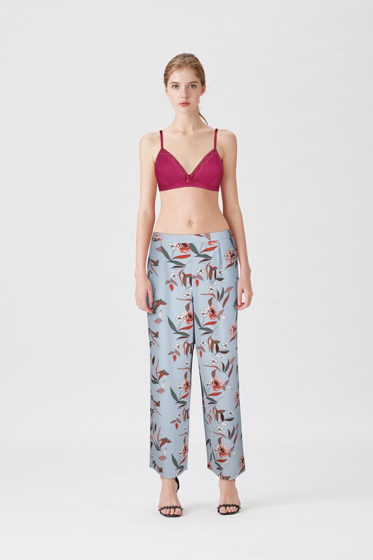BLS - Clarie Non Wired And Padded Bra - Respberry — image 1 — Meeshop Pakistan