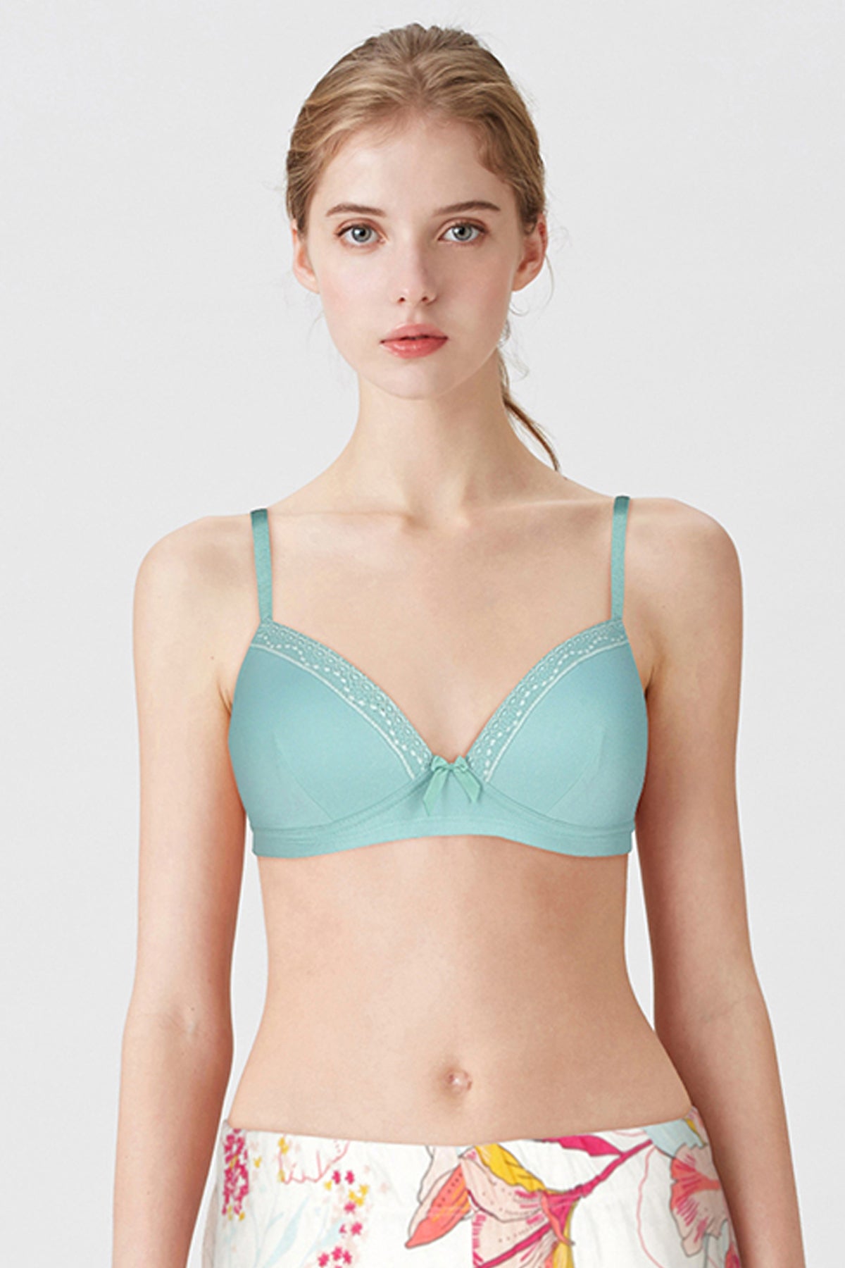 BLS - Clarie Non Wired And Padded Bra - Sea Green — image 4 — Meeshop Pakistan