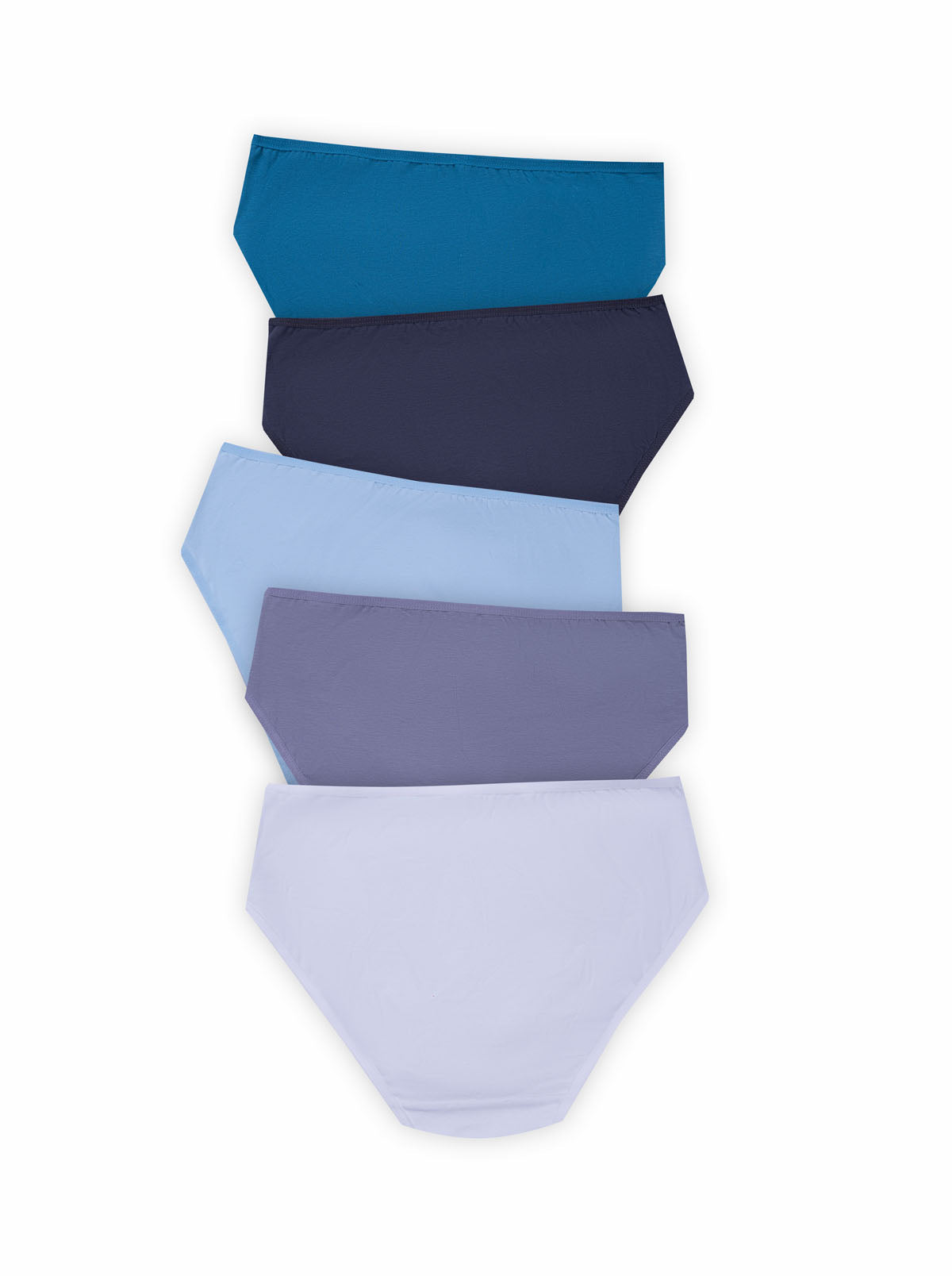 BLS - Clover Mid Rise Cotton Panty - Pack Of 5 — image 3 — Meeshop Pakistan