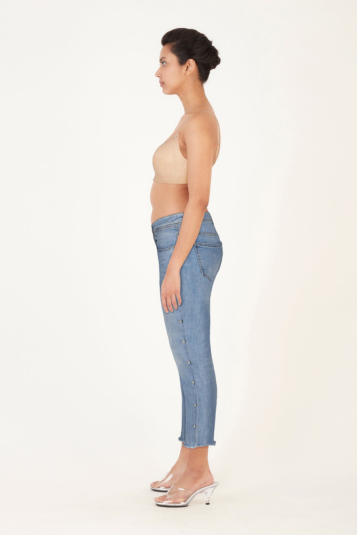 BLS - Colette Non Wired And Non Padded Cotton Bra - Skin — image 3 — Meeshop Pakistan