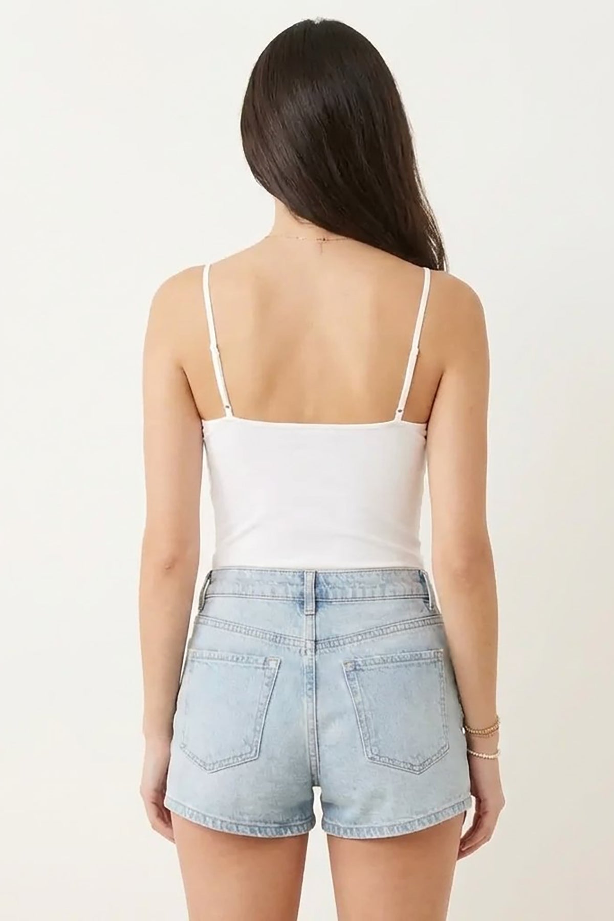BLS - Colleen Stretchable Cotton Camisole - White — image 2 — Meeshop Pakistan