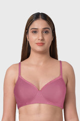 BLS - Colma Non Wired And Padded Cotton Bra - Malaga view 1