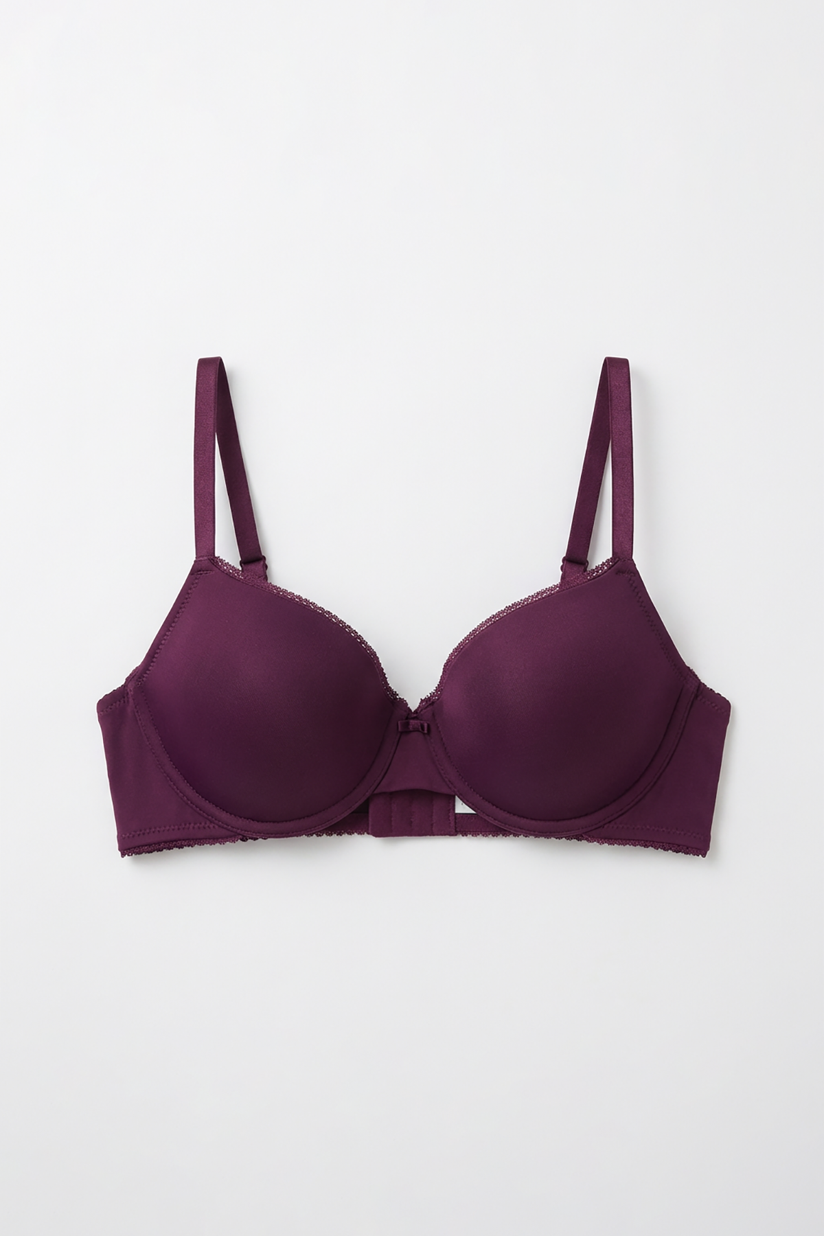 BLS - Colo Wired And Padded Cotton Bra - Patent Purple — image 4 — Meeshop Pakistan
