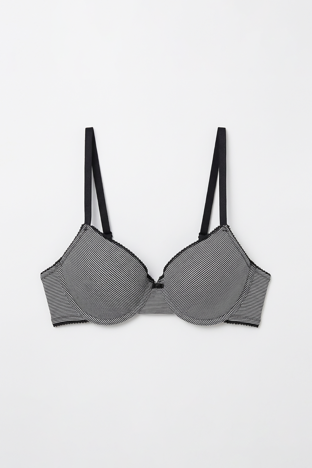 BLS - Colo Wired And Padded Cotton Bra - YD Black — image 3 — Meeshop Pakistan