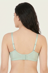 BLS - Cora Non wired And Non Padded Cotton Bra - Mint view 2