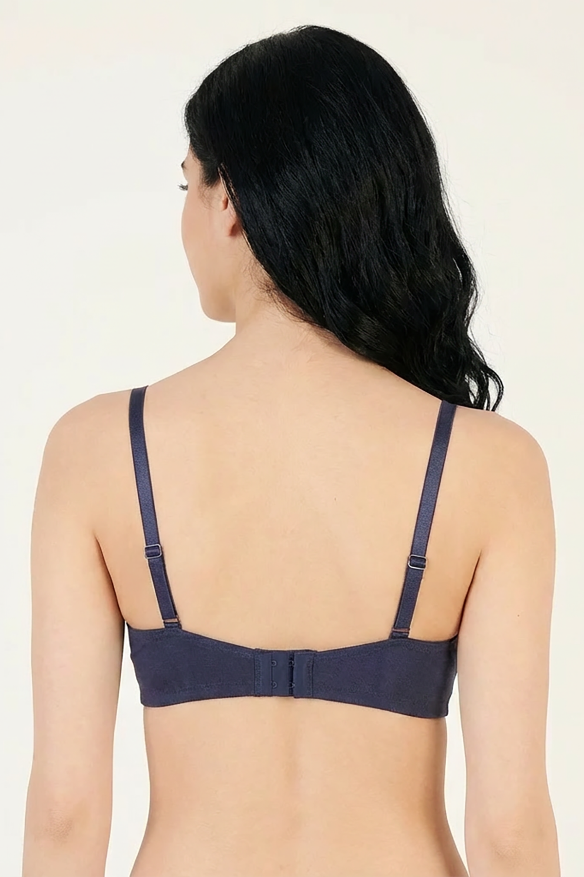 BLS - Cora Non wired And Non Padded Cotton Bra - Navy Blue — image 2 — Meeshop Pakistan