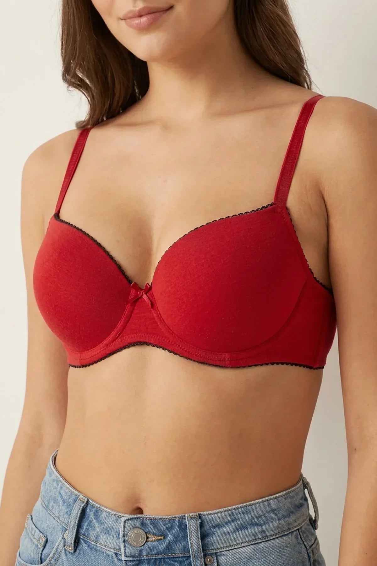BLS - Cosima Wired And Push Up Bra - Red — image 3 — Meeshop Pakistan