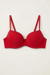 BLS - Cosima Wired And Push Up Bra - Red view 2
