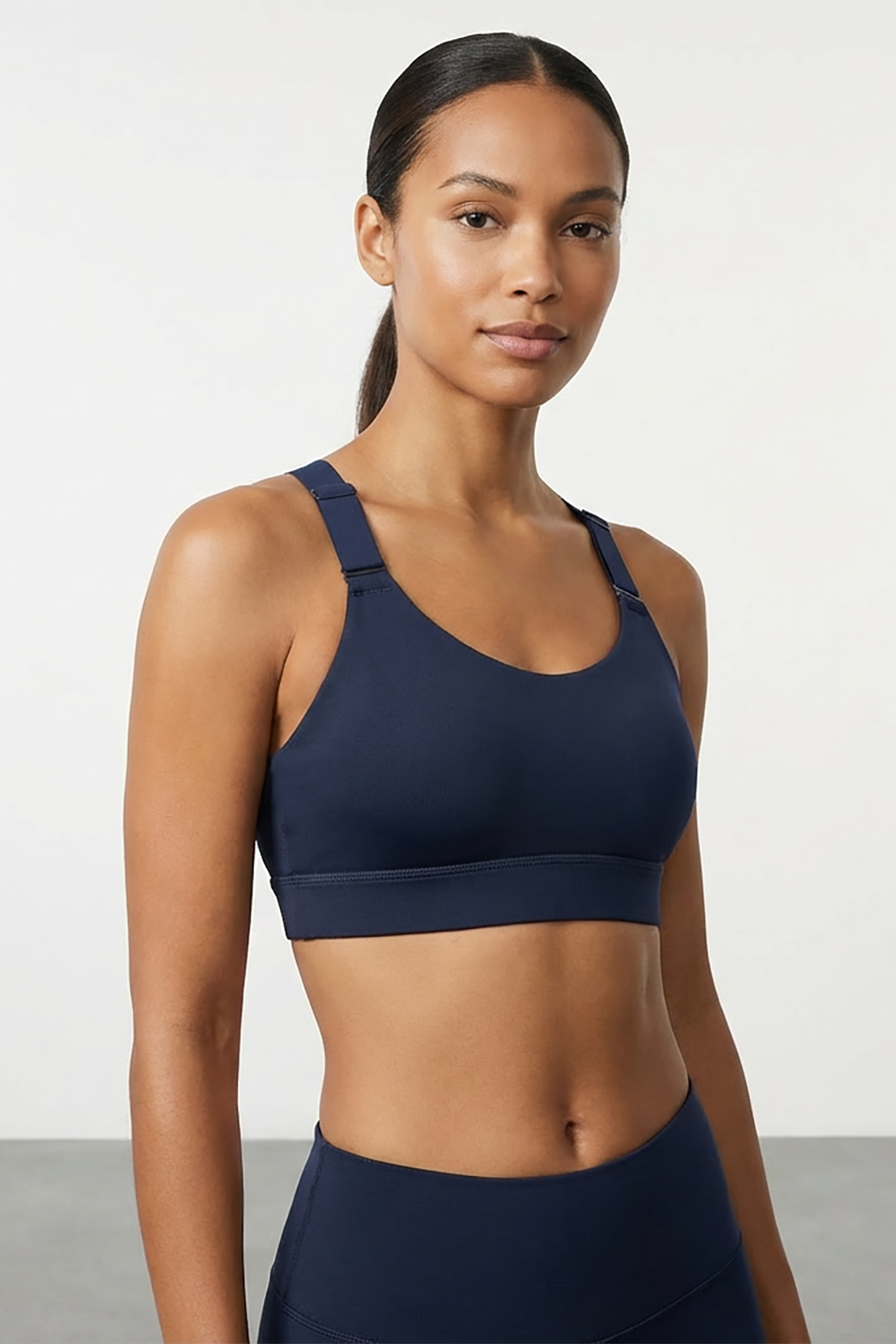 BLS - Eleanor Padded Sports Bra And Tights Set - Blue — image 3 — Meeshop Pakistan