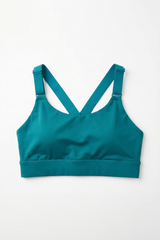 BLS - Eleanor Padded Sports Bra And Tights Set - Green view 4