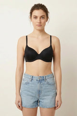 BLS - Emily Wired And Padded Bra - Black view 3