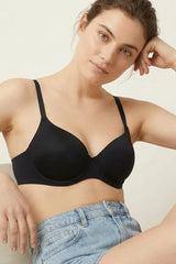 BLS - Emily Wired And Padded Bra - Black view 1