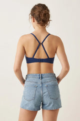 BLS - Emily Wired And Padded Bra - Blue view 2