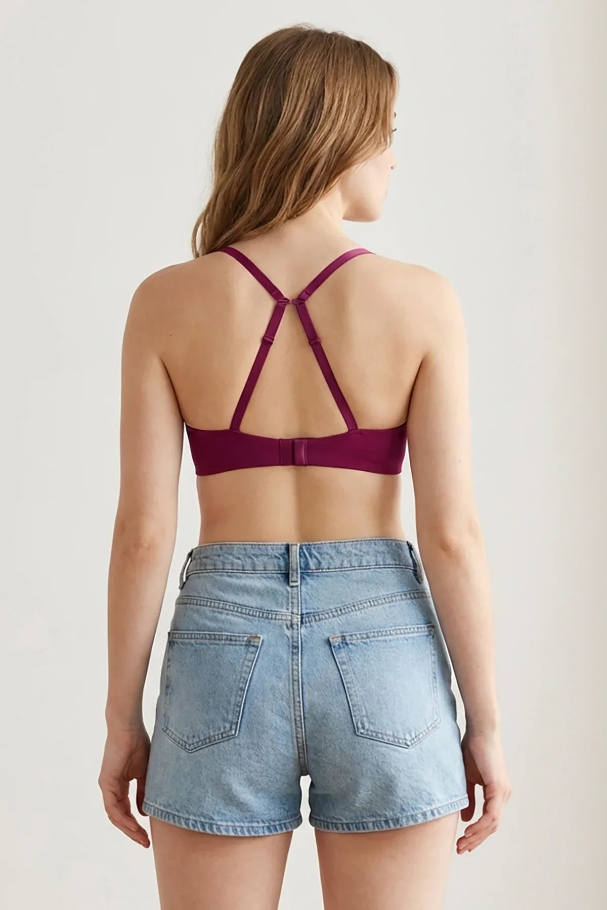 BLS - Emily Wired And Padded Bra - Fuscia — image 2 — Meeshop Pakistan